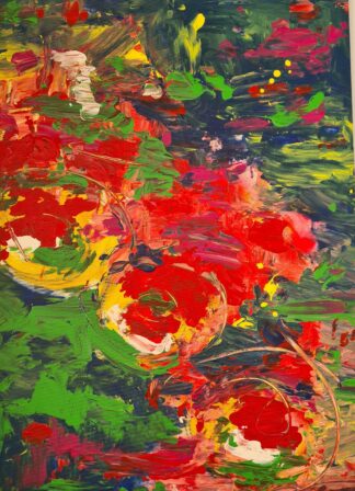 Acryl und Öl